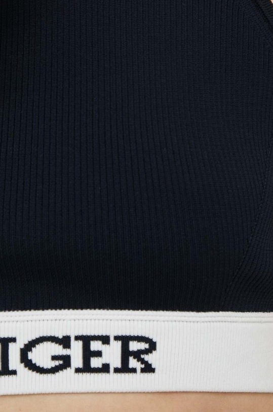 Tommy Hilfiger top WW0WW39109 granatowy