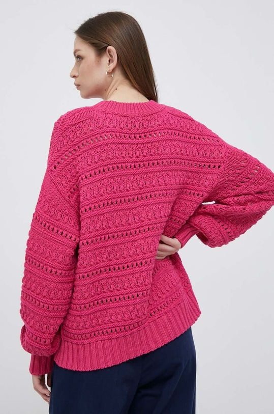Odzież Tommy Hilfiger sweter WW0WW39004 różowy