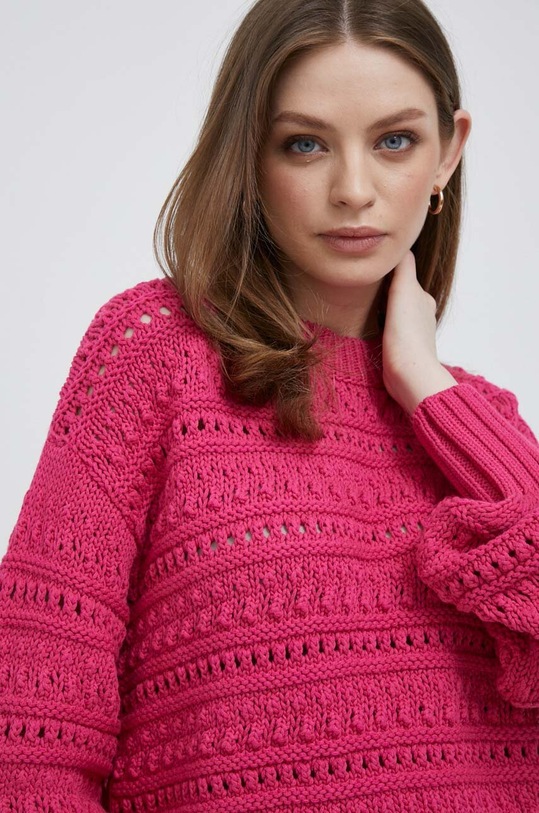 Tommy Hilfiger sweter różowy WW0WW39004