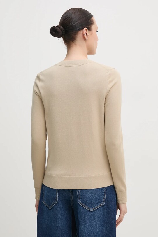 Odzież Tommy Hilfiger sweter WW0WW40098 beżowy