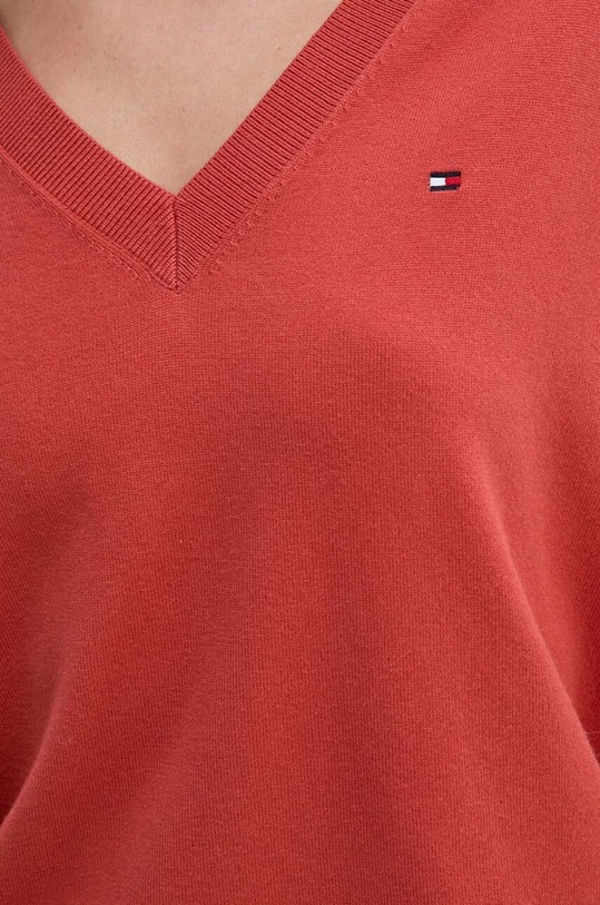 Svetr Tommy Hilfiger WW0WW40098 červená