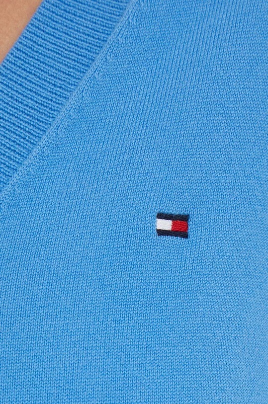Tommy Hilfiger sweter WW0WW40098 niebieski