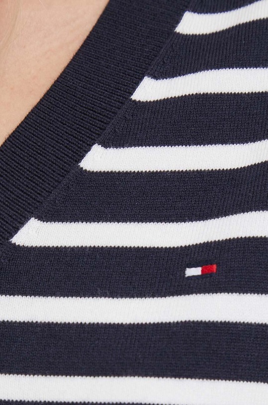 Tommy Hilfiger pulóver WW0WW40098 sötétkék