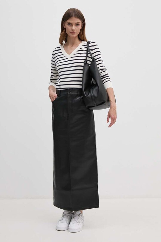 Светр Tommy Hilfiger WW0WW40098 темно-синій SS25