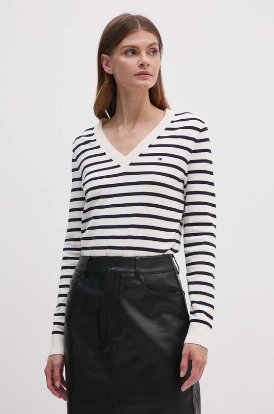 Светр Tommy Hilfiger темно-синій WW0WW40098
