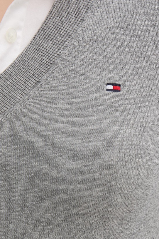 Sveter Tommy Hilfiger WW0WW40098 sivá