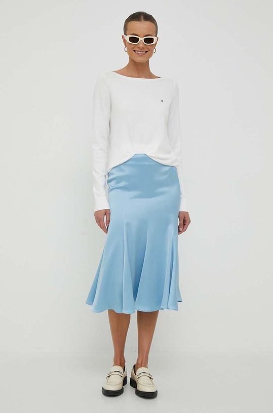 Пуловер Tommy Hilfiger WW0WW40099 бежов SS25