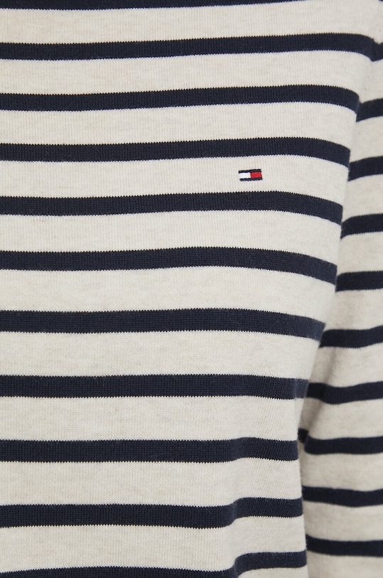 Πουλόβερ Tommy Hilfiger WW0WW40099 μπεζ