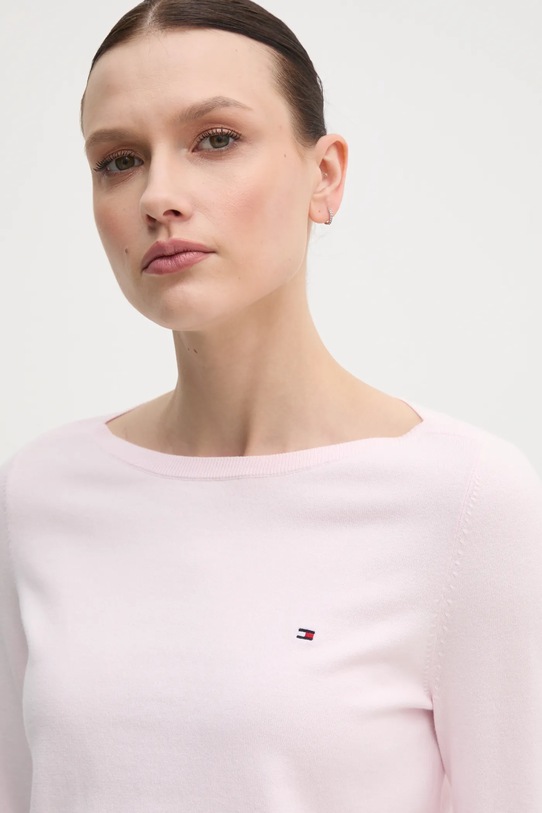 Tommy Hilfiger sweter różowy WW0WW40099