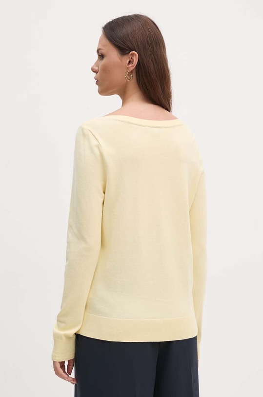 Ρούχα Πουλόβερ Tommy Hilfiger WW0WW40099 κίτρινο