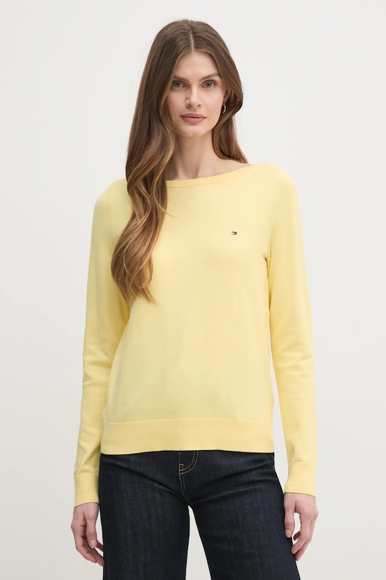 Свитер Tommy Hilfiger остальные жёлтый WW0WW40099