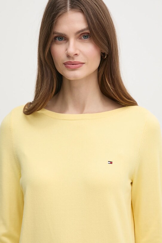 Pulover Tommy Hilfiger zlatna WW0WW40099