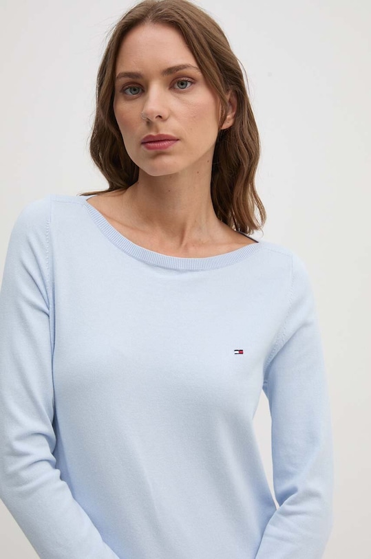 Πουλόβερ Tommy Hilfiger άλλο μπλε WW0WW40099