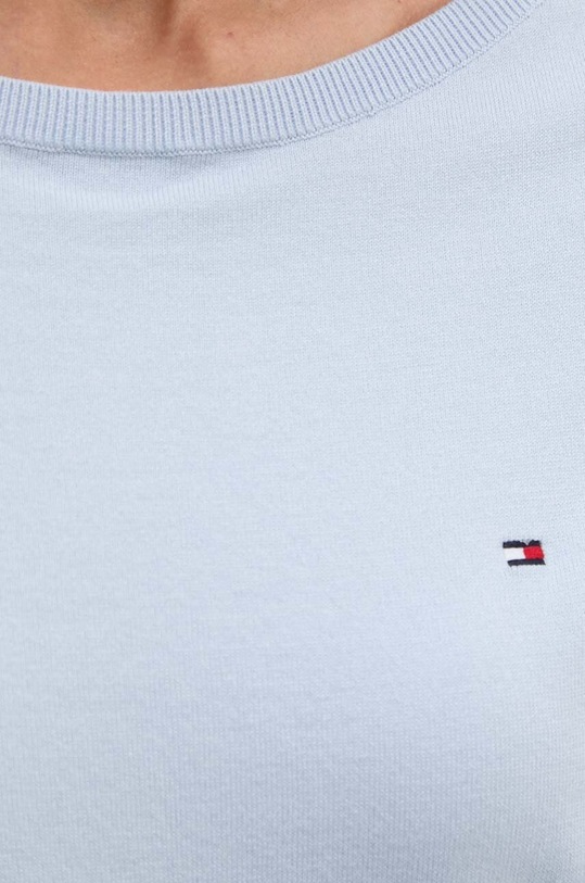 Πουλόβερ Tommy Hilfiger WW0WW40099 μπλε