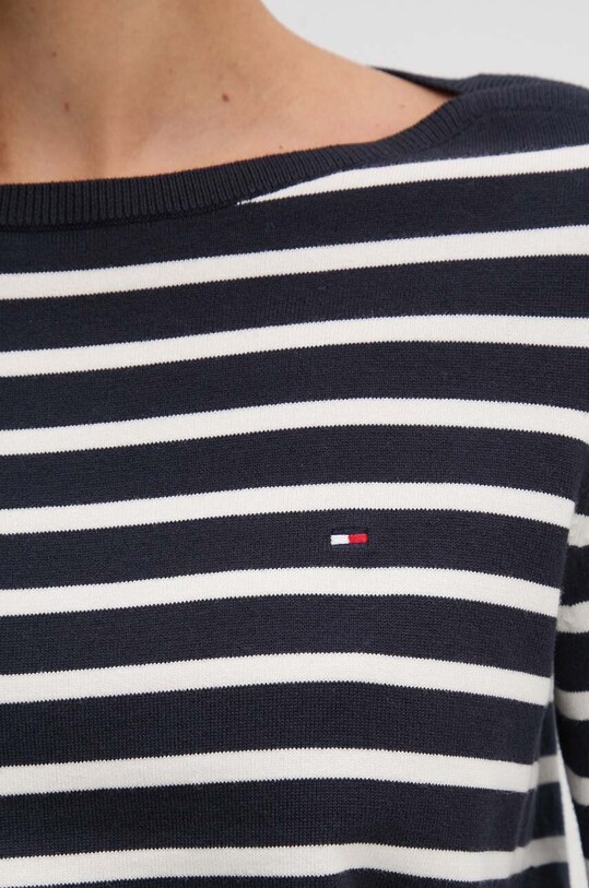 Светр Tommy Hilfiger WW0WW40099 темно-синій