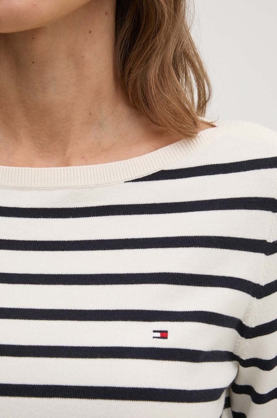 Πουλόβερ Tommy Hilfiger WW0WW40099 σκούρο μπλε