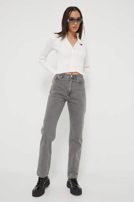 Svetr Tommy Jeans DW0DW15943 béžová AW23