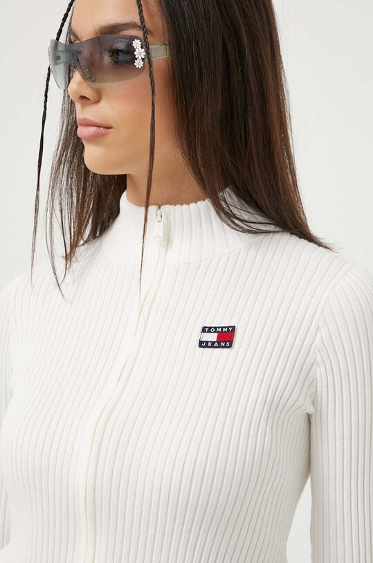 Svetr Tommy Jeans béžová DW0DW15943