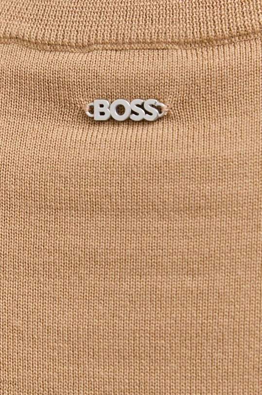 BOSS pulover de lână 50492551 bej