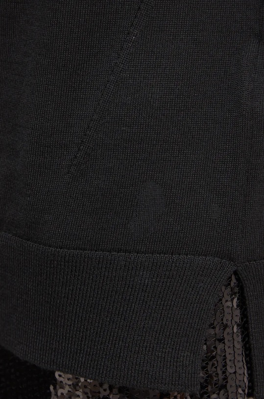 BOSS pulover de lana 50492857 negru