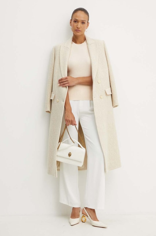 BOSS pulover din amestec de lana 50493911 portocaliu AW24