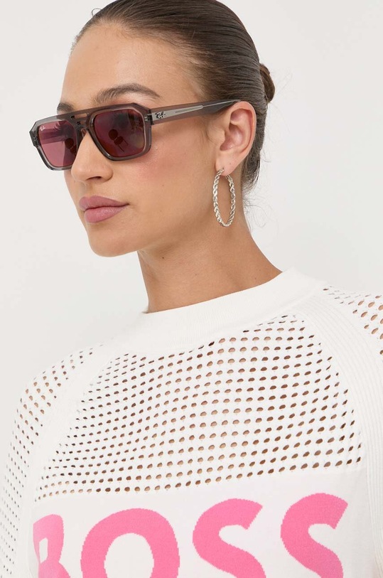 Sveter BOSS béžová 50494137