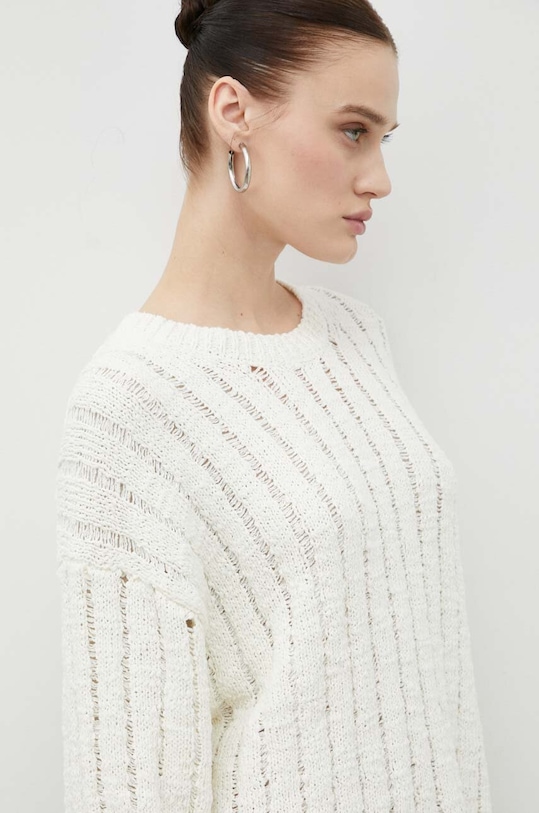 Samsoe Samsoe sweter beżowy F23200005