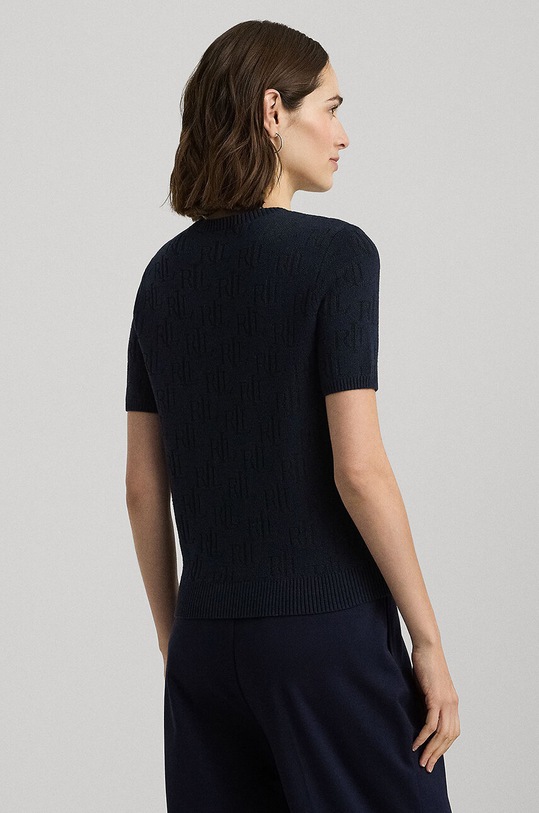 Lauren Ralph Lauren sweter 200909156 granatowy AW24