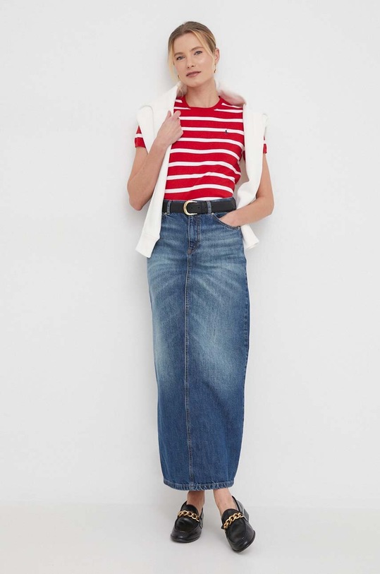 Πουλόβερ Polo Ralph Lauren 211891886 κόκκινο SS25