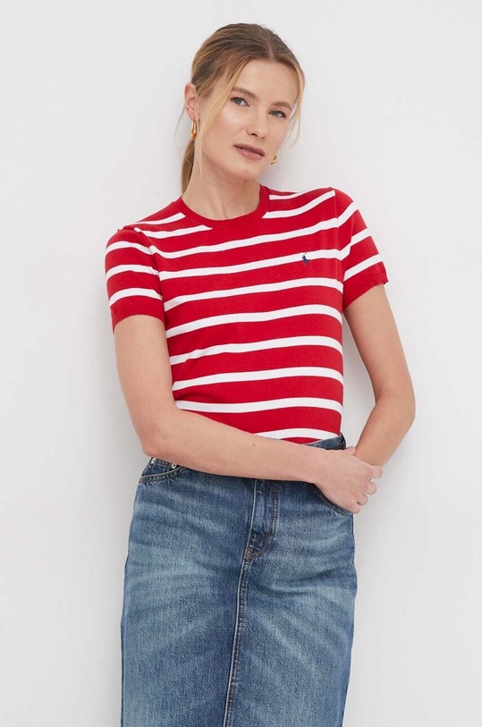 Πουλόβερ Polo Ralph Lauren κόκκινο 211891886