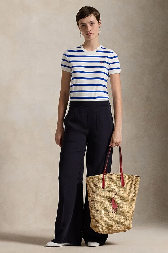 Одежда Свитер Polo Ralph Lauren 211891886 голубой