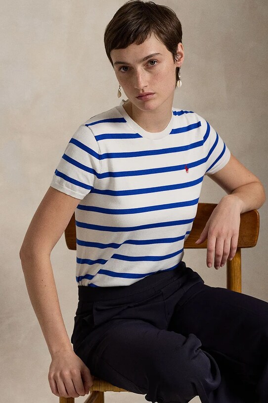 Свитер Polo Ralph Lauren 211891886 голубой