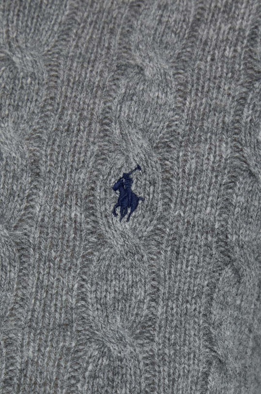 Вовняний светр Polo Ralph Lauren 211910421 сірий