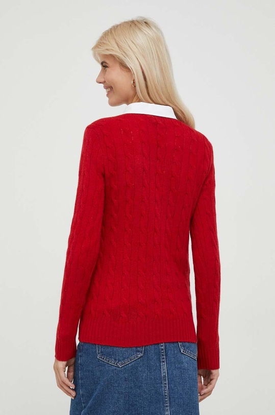 Ρούχα Μάλλινο πουλόβερ Polo Ralph Lauren 211910421 κόκκινο
