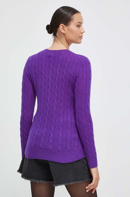 Ρούχα Μάλλινο πουλόβερ Polo Ralph Lauren 211910421 μωβ