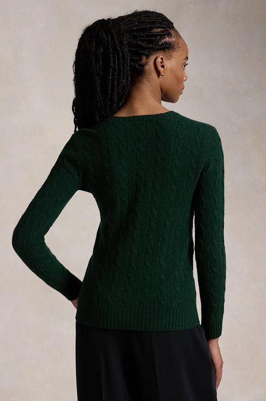 Polo Ralph Lauren maglione in lana 211910421 verde AW24