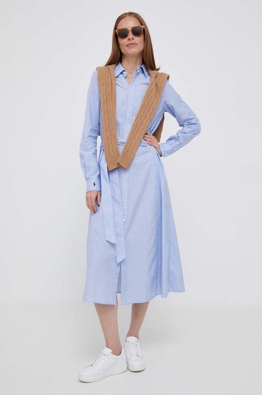 Ruházat Polo Ralph Lauren gyapjú pulóver 211910421 bézs