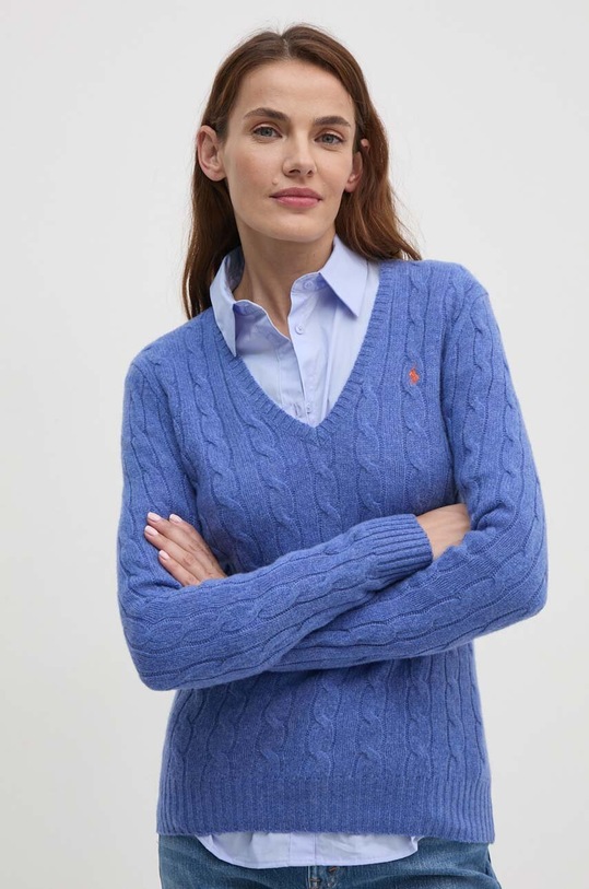 Polo Ralph Lauren pulover de lana albastru 211910422