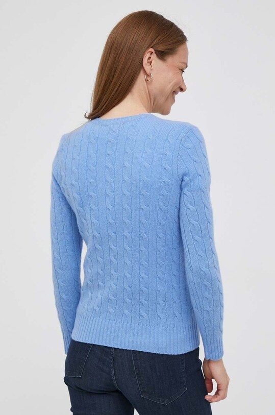 Ruházat Polo Ralph Lauren gyapjú pulóver 211910422 kék