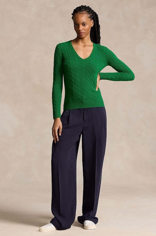 Îmbrăcăminte Polo Ralph Lauren pulover de lana 211910422 verde