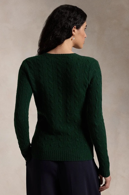Μάλλινο πουλόβερ Polo Ralph Lauren 211910422 πράσινο AW24