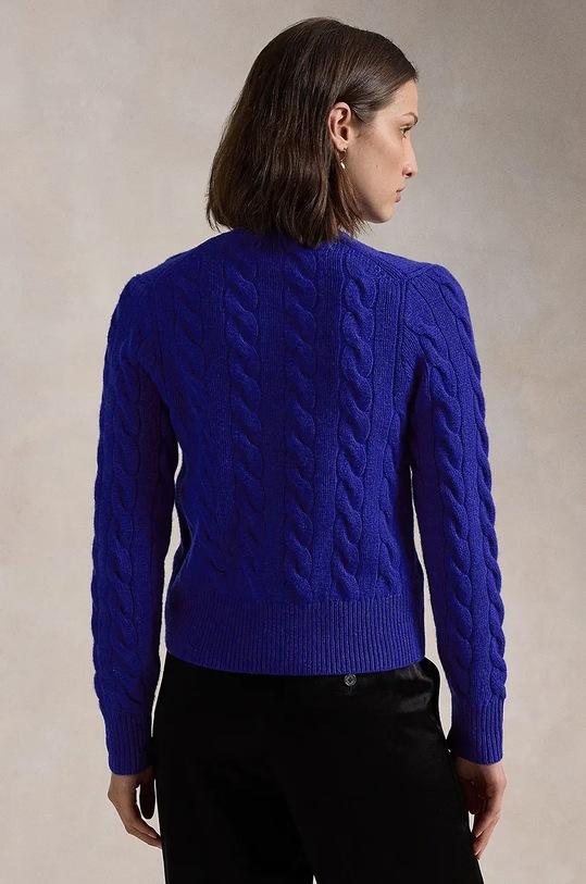 Vlněný svetr Polo Ralph Lauren 211910443 fialová AW24