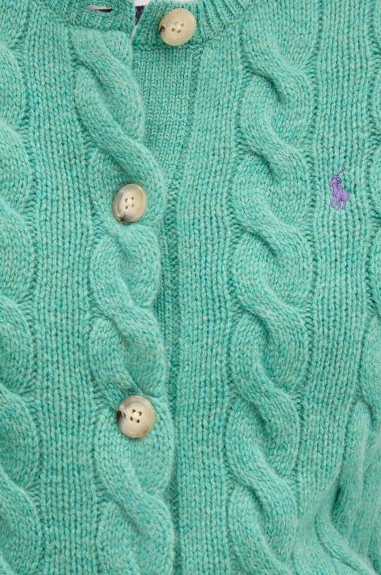 Polo Ralph Lauren cardigan din lana 211910443 verde