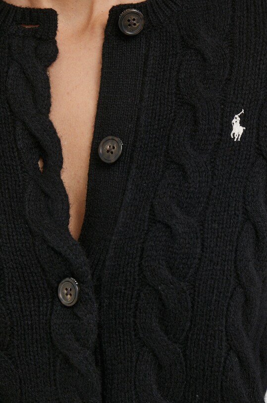 Polo Ralph Lauren wool cardigan 211910443 black