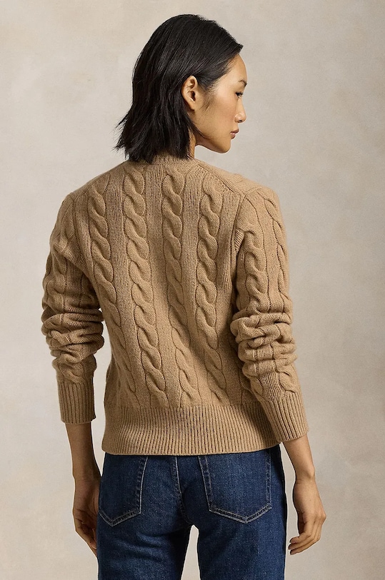 Вълнена жилетка Polo Ralph Lauren 211910443 многоцветен AW24