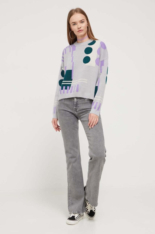 Sveter Volcom B0732305.HGR sivá AW23