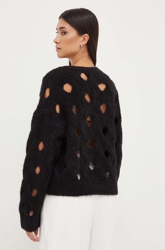 Odzież Pinko sweter wełniany 101698.A14K czarny
