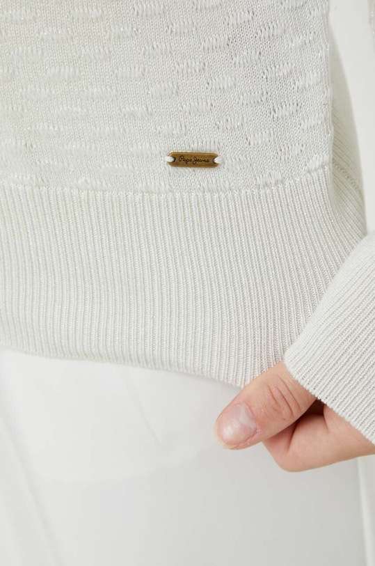 Pepe Jeans sweter z domieszką wełny Dani PL702011.808 szary