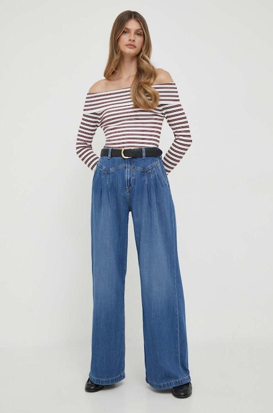 Pepe Jeans sweter Danna PL702016.0AA biały AW23