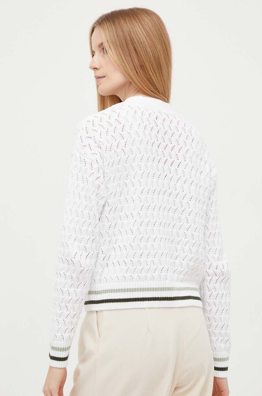 Ruházat Pepe Jeans pamut pulóver PL702019.800 fehér